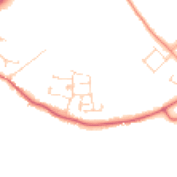 Daytime road noise heatmap for IP19 8LN