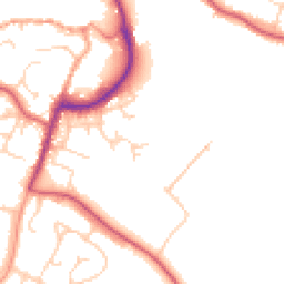 Daytime road noise heatmap for IP19 8SR