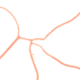 Daytime road noise heatmap for IP19 9AX