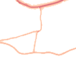 Daytime road noise heatmap for IP19 9DE