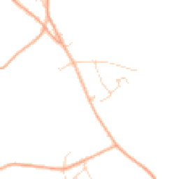 Daytime road noise heatmap for IP19 9EP