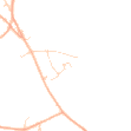 Daytime road noise heatmap for IP19 9FA