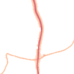 Daytime road noise heatmap for IP19 9HS