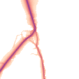 Daytime road noise heatmap for IP19 9LU
