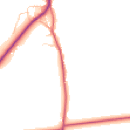 Daytime road noise heatmap for IP19 9LY