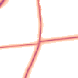 Daytime road noise heatmap for IP19 9NA