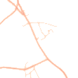 Daytime road noise heatmap for IP19 9NJ