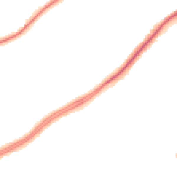 Night-time road noise heatmap for IP2 0BH