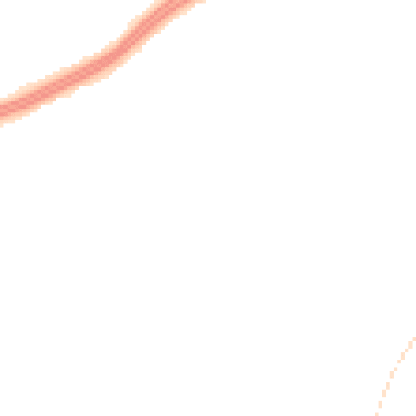 Night-time road noise heatmap for IP2 0RJ