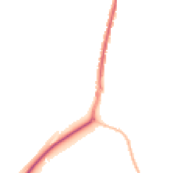 Night-time road noise heatmap for IP2 8LP