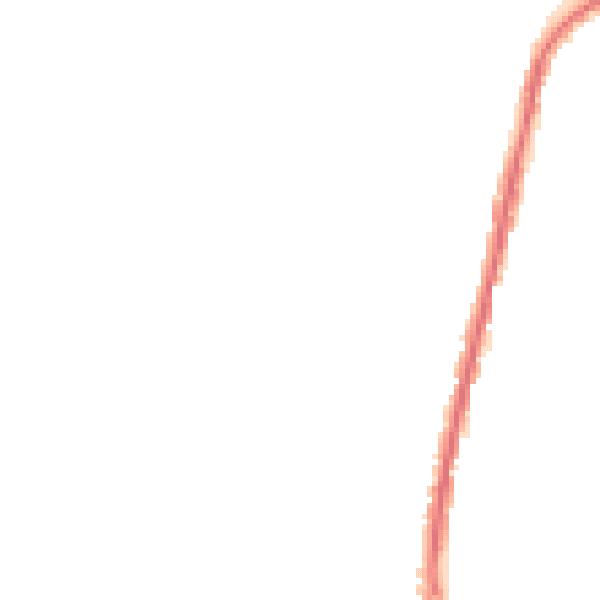 Night-time road noise heatmap for IP2 8PU