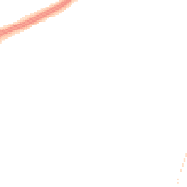 Night-time road noise heatmap for IP2 9PJ