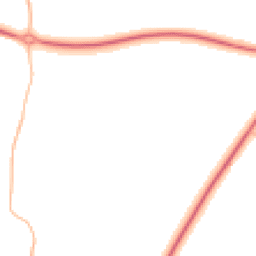Night-time road noise heatmap for IP21 4AH