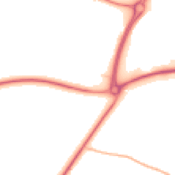 Night-time road noise heatmap for IP21 4AJ