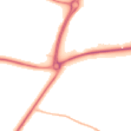 Night-time road noise heatmap for IP21 4AL