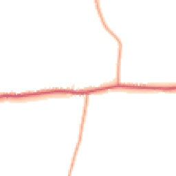 Daytime road noise heatmap for IP21 4AQ