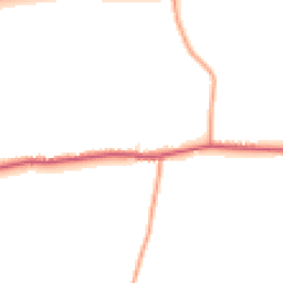 Daytime road noise heatmap for IP21 4BF