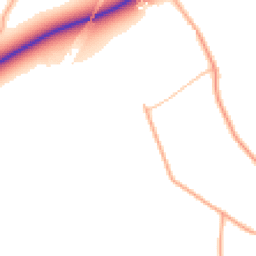 Daytime road noise heatmap for IP21 4BP
