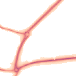 Night-time road noise heatmap for IP21 4DD