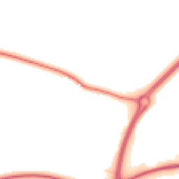 Night-time road noise heatmap for IP21 4DH