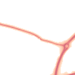 Night-time road noise heatmap for IP21 4DJ