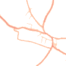 Daytime road noise heatmap for IP21 4FG