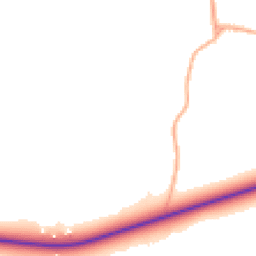 Daytime road noise heatmap for IP21 4HU