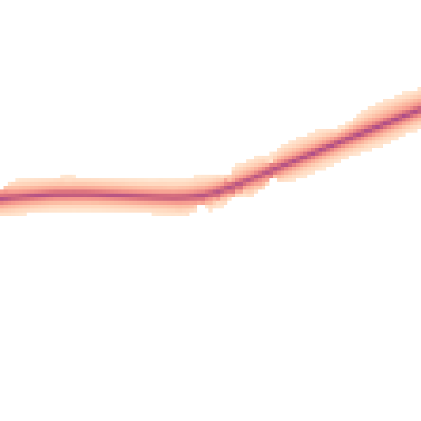 Night-time road noise heatmap for IP21 4ND