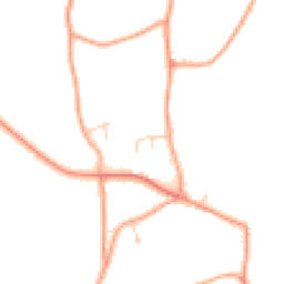 Daytime road noise heatmap for IP21 4RA