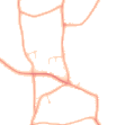 Daytime road noise heatmap for IP21 4RB