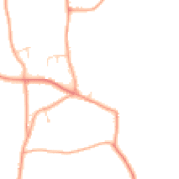 Daytime road noise heatmap for IP21 4RR