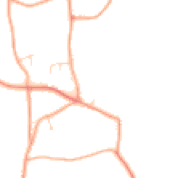 Daytime road noise heatmap for IP21 4RW