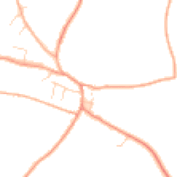 Daytime road noise heatmap for IP21 4SL
