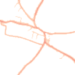 Daytime road noise heatmap for IP21 4SX