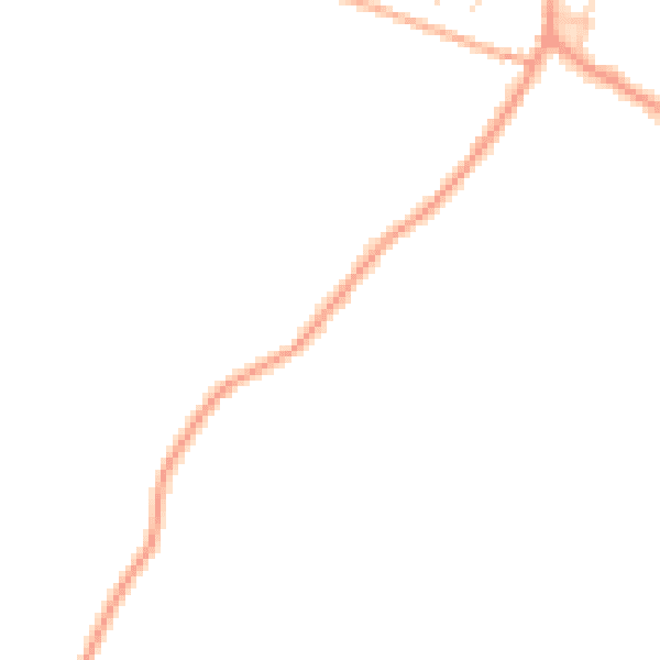 Daytime road noise heatmap for IP21 4TF