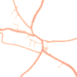 Daytime road noise heatmap for IP21 4TG
