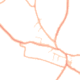 Daytime road noise heatmap for IP21 4TJ