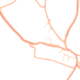 Daytime road noise heatmap for IP21 4TL