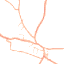 Daytime road noise heatmap for IP21 4XD