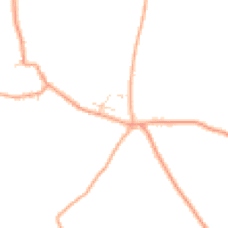 Daytime road noise heatmap for IP21 5AF