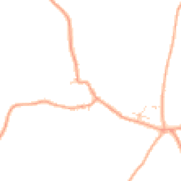 Daytime road noise heatmap for IP21 5AJ