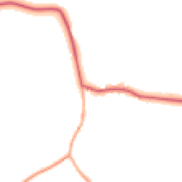 Daytime road noise heatmap for IP21 5AT