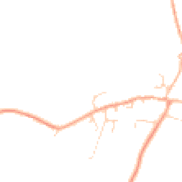 Daytime road noise heatmap for IP21 5BH