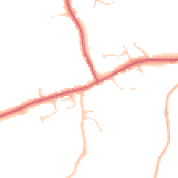 Daytime road noise heatmap for IP21 5HS