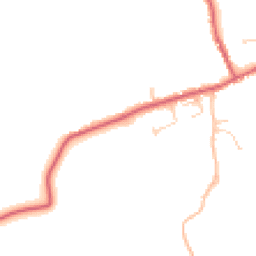 Daytime road noise heatmap for IP21 5JH
