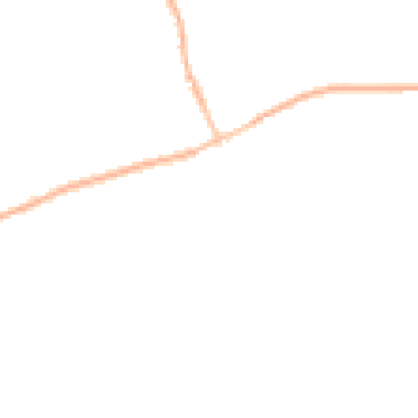 Night-time road noise heatmap for IP21 5JY