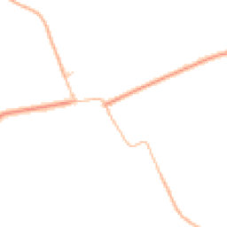 Daytime road noise heatmap for IP21 5LP