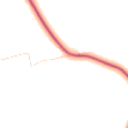 Daytime road noise heatmap for IP21 5NR