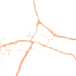 Daytime road noise heatmap for IP21 5PA