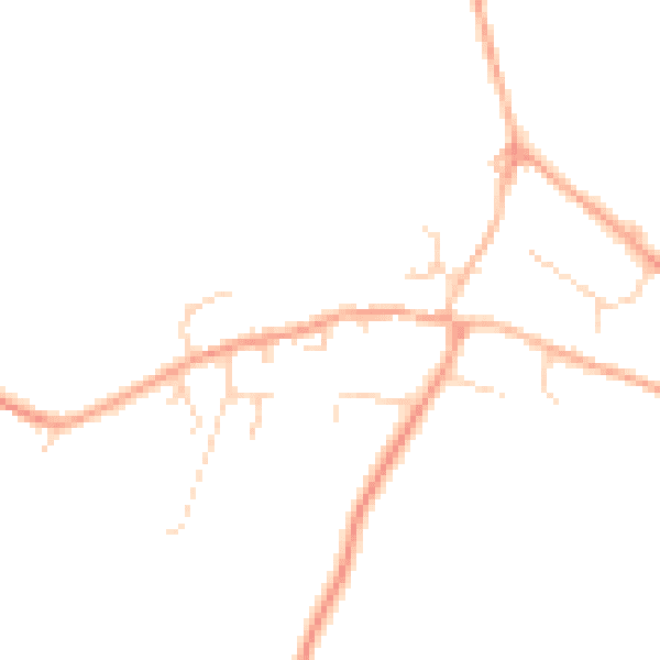 Daytime road noise heatmap for IP21 5PG